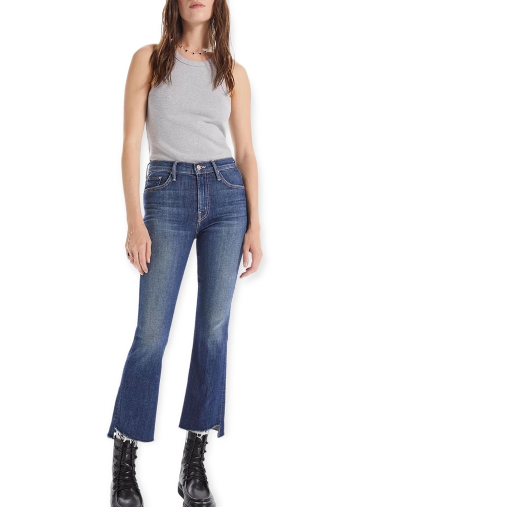 Mother • The Insider Crop Step Fray